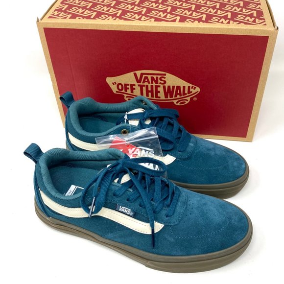 💖MEGA SALE💖VANS Women's 8 KYLE WALKER Pro Dark Suede Atlantic Dove VN0A2XSG0WP - Picture 7 of 9